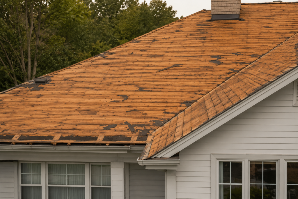 Tear off roofing Recon Reconstruction